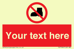 Custom No outdoor footwear